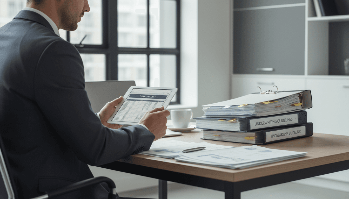 Lender-Aligned Submissions - alignment with capital source criteria